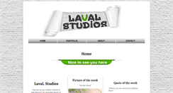 Desktop Screenshot of lavalstudios.com